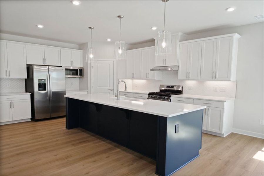 Furnished interior view inside a new home in Stillwood Farms, Easley (Image 4).