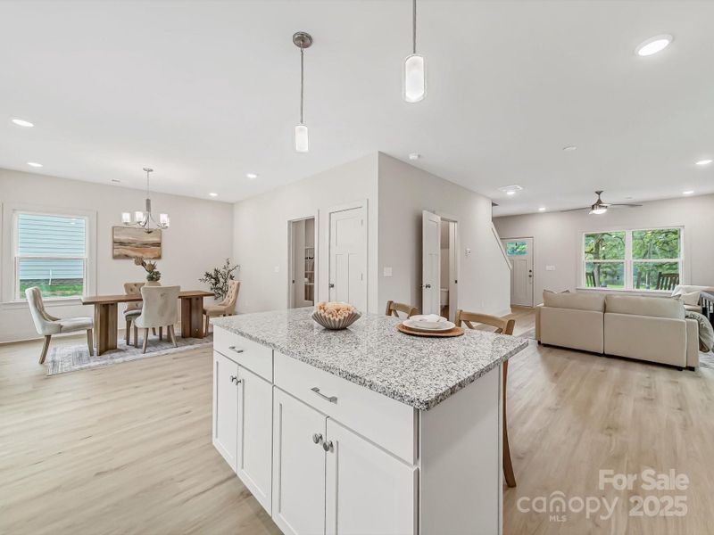 Furnished interior view inside a new home in , Marshville (Image 3). Furnished interior view inside a new home in , Marshville (Image 3).