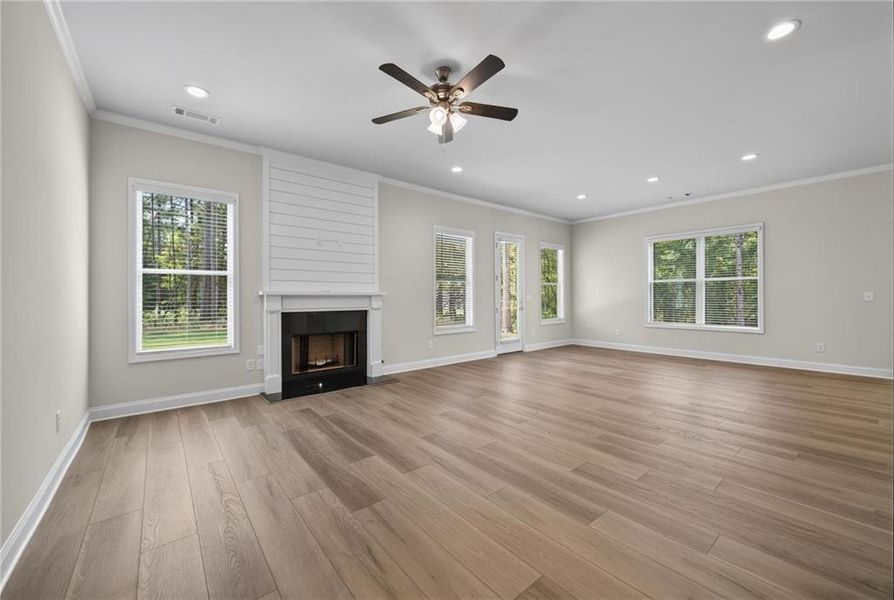 Spacious, unfurnished interior of a new home in , Loganville (Image 51).