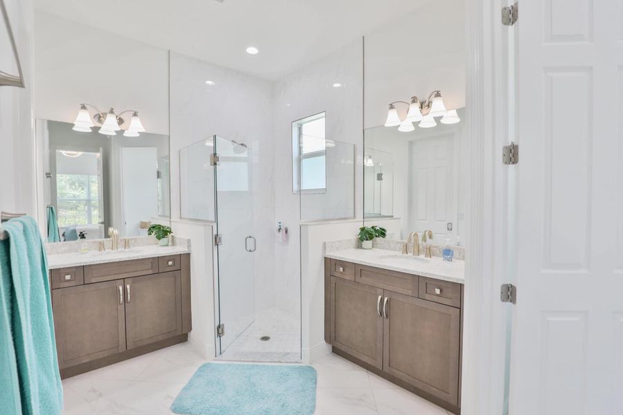 Furnished interior view inside a new home in PGA Village Verano, Port St. Lucie (Image 55).