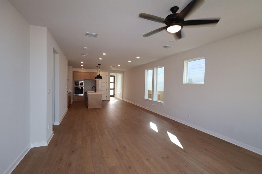 Spacious, unfurnished interior of a new home in Lariat, Liberty Hill (Image 10). Spacious, unfurnished interior of a new home in Lariat, Liberty Hill (Image 10).
