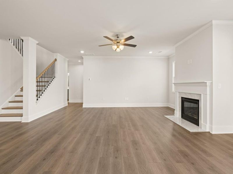 Spacious, unfurnished interior of a new home in Haven Abbey, Cumming (Image 21).