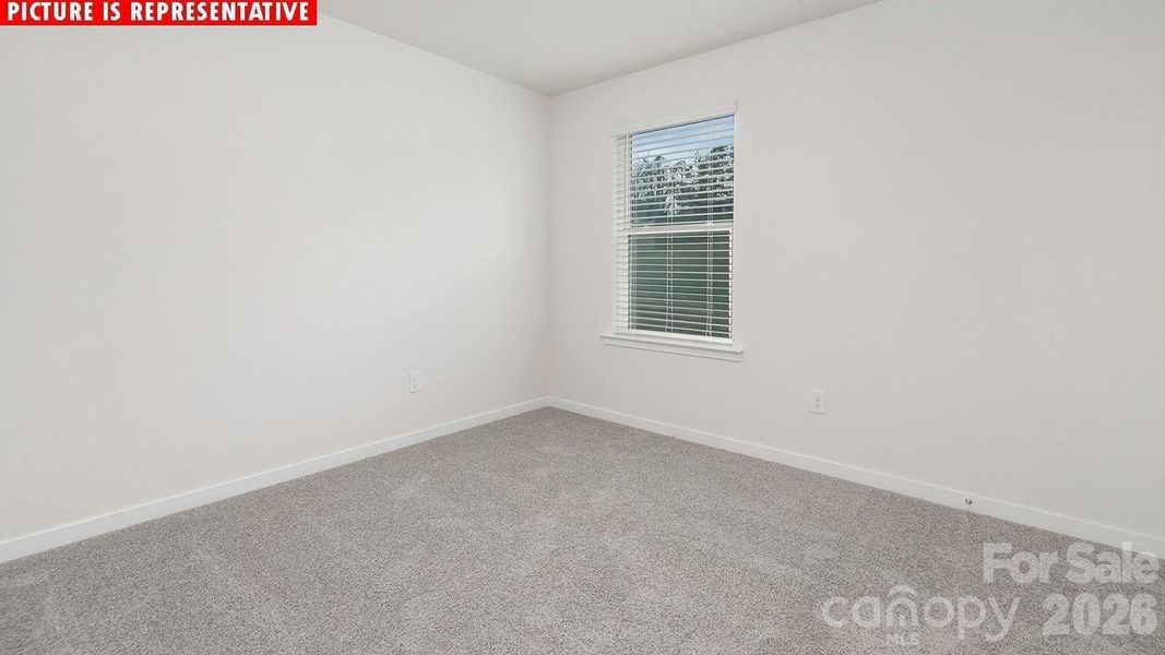 Spacious, unfurnished interior of a new home in Cardinal Creek, Charlotte (Image 25).