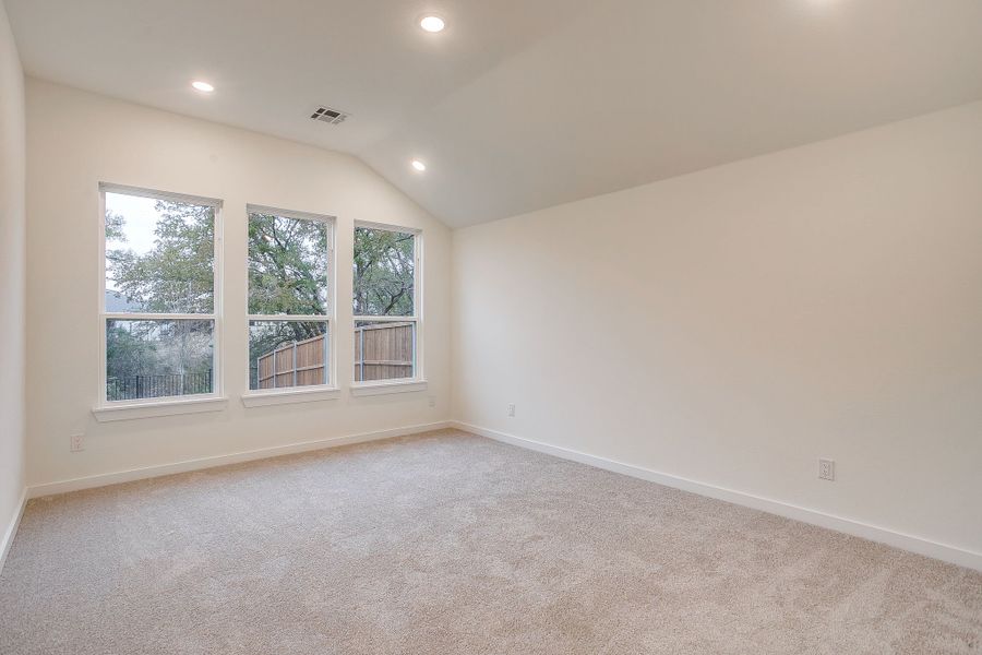 Representative unfurnished interior of a home built from the Edgewood by Graham Hart Home Builder in Bear Ridge, Burleson (Image 21). Representative unfurnished interior of a home built from the Edgewood by Graham Hart Home Builder in Bear Ridge, Burleson (Image 21).