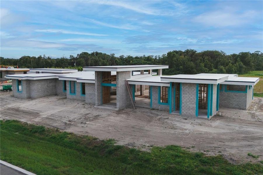 Front exterior of a new home in , Odessa, FL, highlighting curb appeal (Image 17).