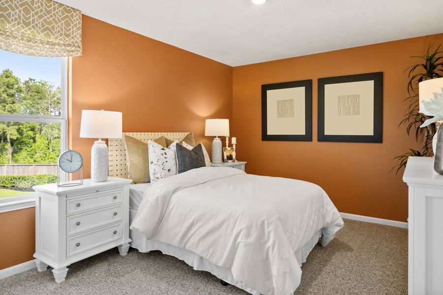 Furnished interior view inside a new home in Mustang Ridge, Magnolia (Image 12).