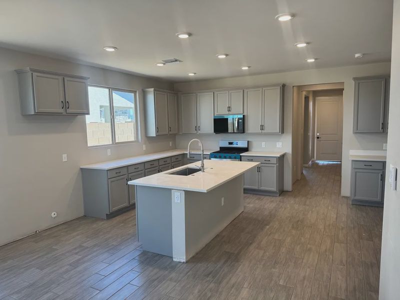 Furnished interior view inside a new home in Camilo at Santana, Yuma (Image 4).