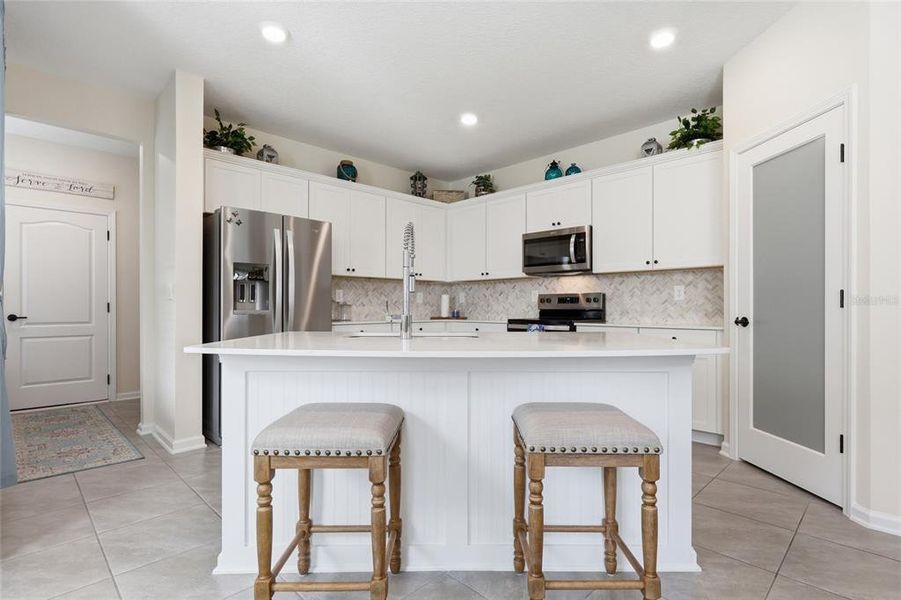 Furnished interior view inside a new home in , Palm Coast (Image 16).