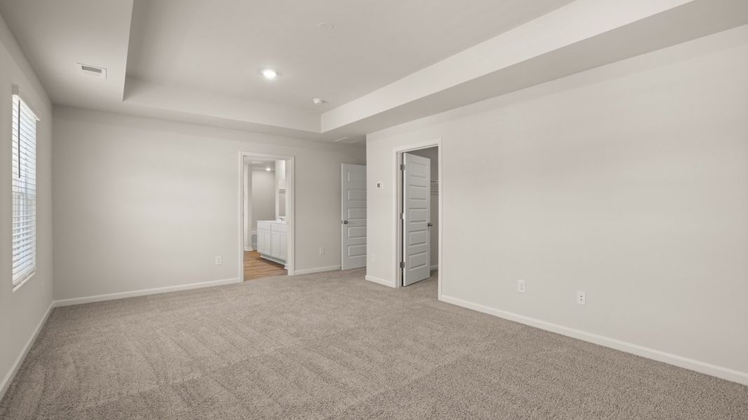 Representative unfurnished interior of a home built from the Galen by D.R. Horton in Fox Crossing, Griffin (Image 23).
