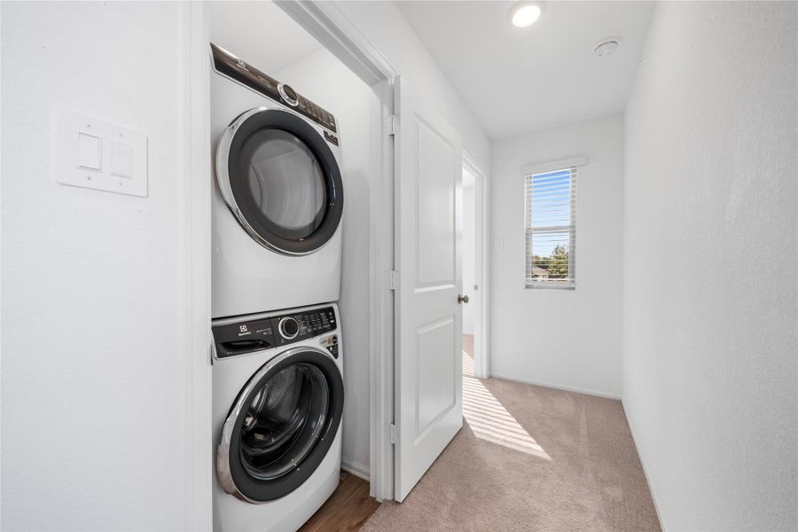Furnished interior view inside a new home in Santa Fe, Cleveland (Image 9). Furnished interior view inside a new home in Santa Fe, Cleveland (Image 9).