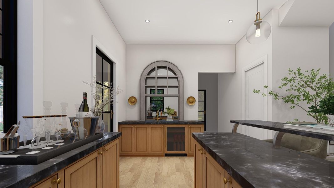 Furnished interior view inside a new home in , Houston (Image 13).