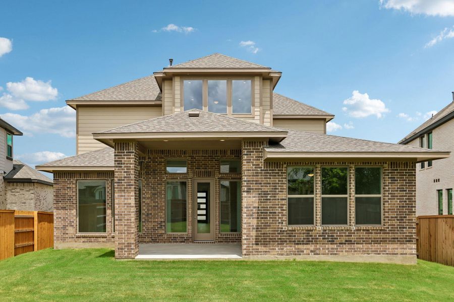 Exterior details and patio area of a home in 6 Creeks, Kyle (Image 3). Exterior details and patio area of a home in 6 Creeks, Kyle (Image 3).