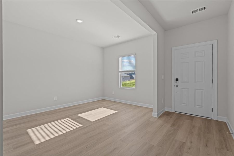 Spacious, unfurnished interior of a new home in The Farm at Wells Creek - Signature Collection, Gray Court (Image 13).