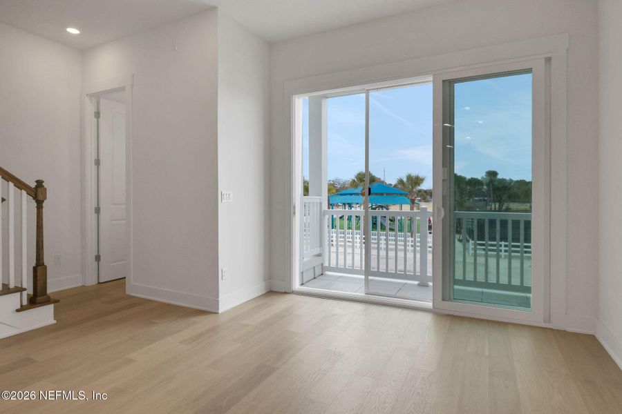 Spacious, unfurnished interior of a new home in North Beach Townhomes, Jacksonville Beach (Image 28).