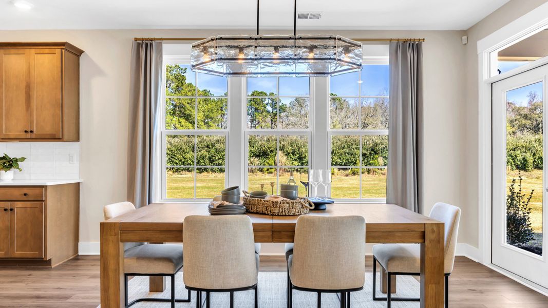 Representative furnished interior of a home built from the Lighthouse II by DRB Homes in Oak Bend, James Island (Image 10). Representative furnished interior of a home built from the Lighthouse II by DRB Homes in Oak Bend, James Island (Image 10).