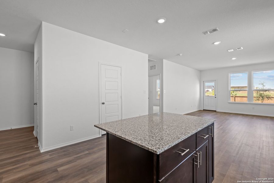 Furnished interior view inside a new home in Horizon Ridge, San Antonio (Image 7).