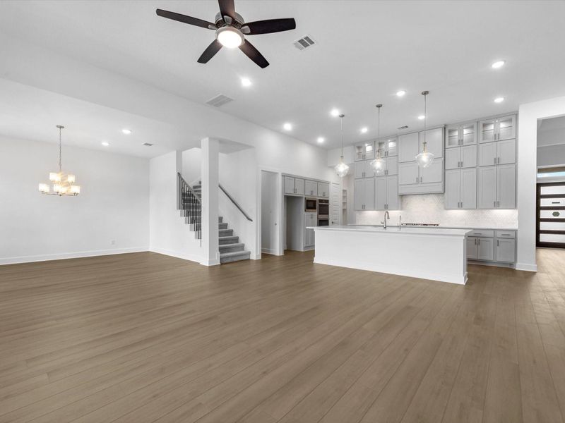 Spacious, unfurnished interior of a new home in Woodson’s Reserve, Spring (Image 20).