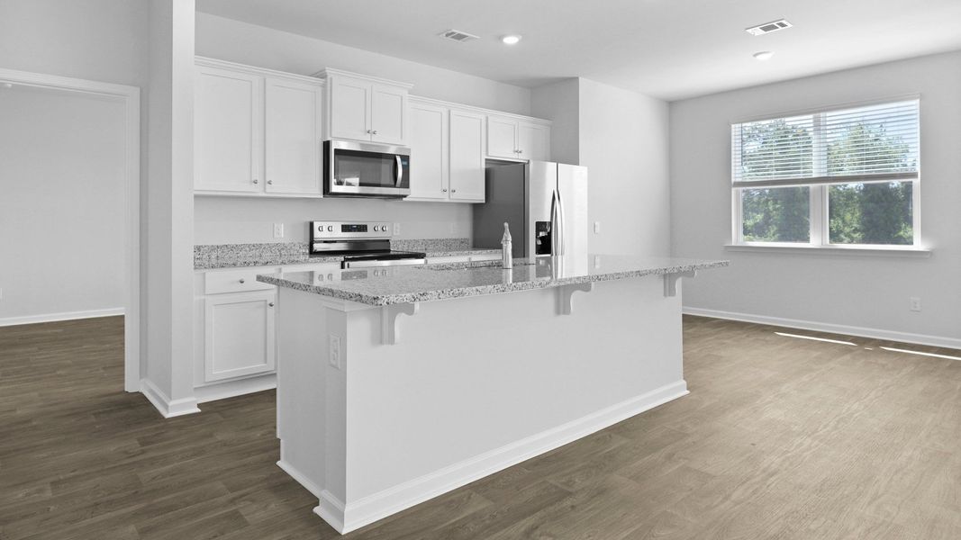 Representative furnished interior of a home built from the SALEM by D.R. Horton in Lakeview at Kitfield, Moncks Corner (Image 5).