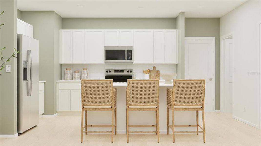 Furnished interior view inside a new home in , St. Cloud (Image 20).