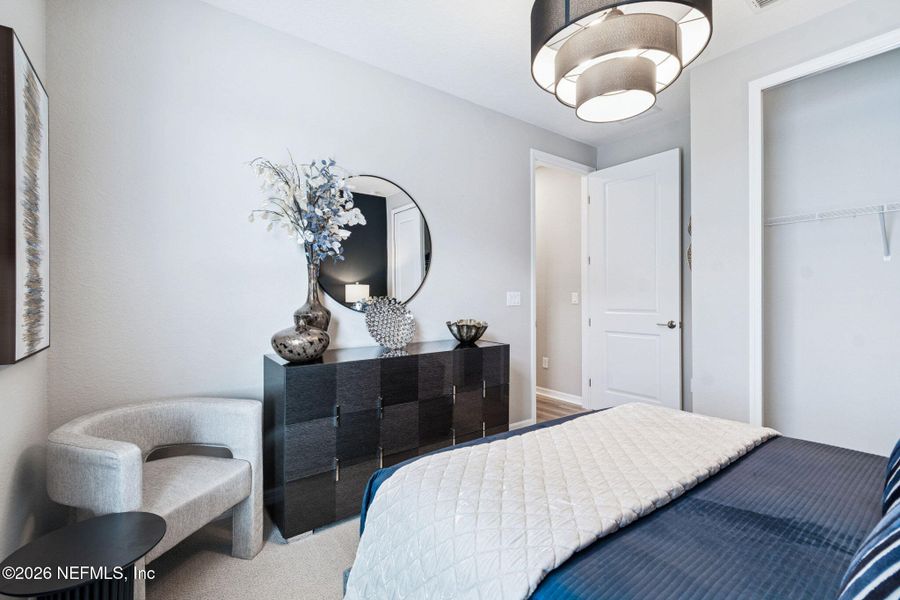 Furnished interior view inside a new home in , St. Augustine (Image 46).