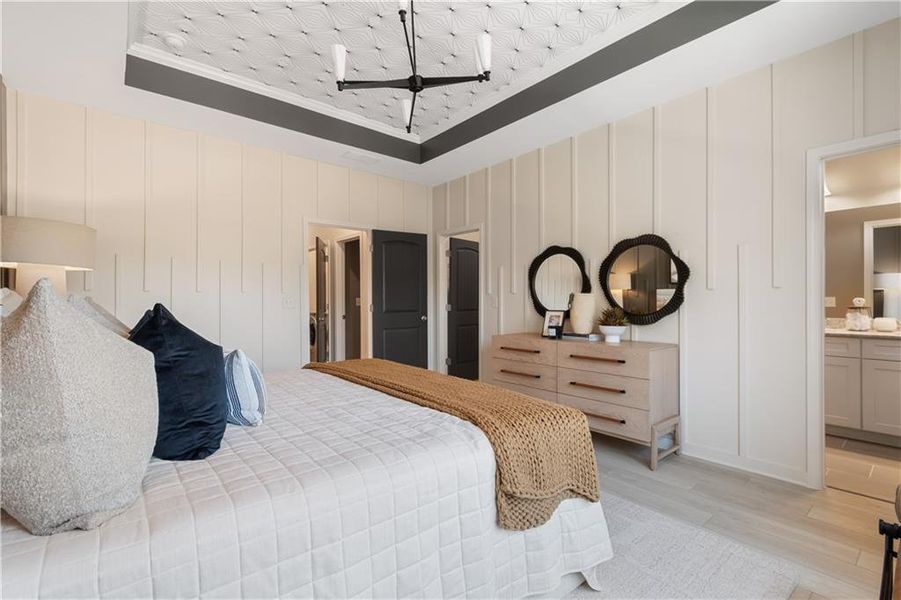 Furnished interior view inside a new home in Daybreak, Newnan (Image 14).