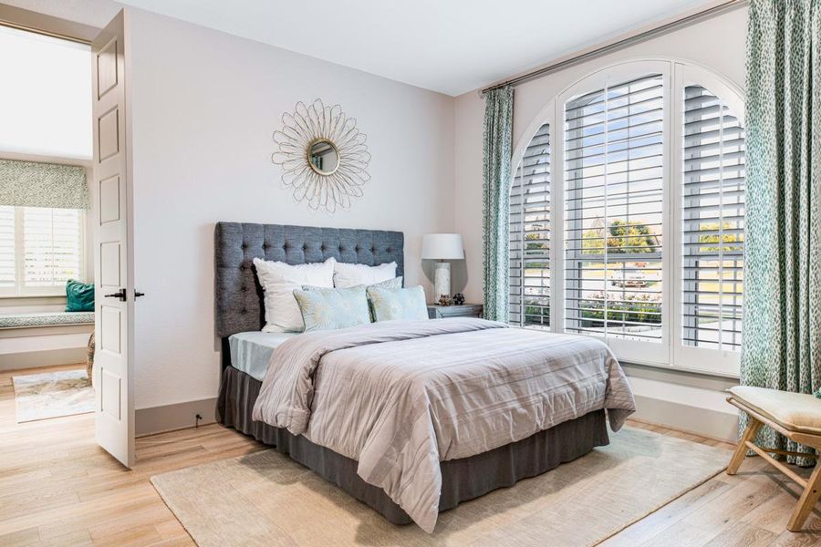 Furnished interior view inside a new home in Creekside at Elevon, Lavon (Image 9).