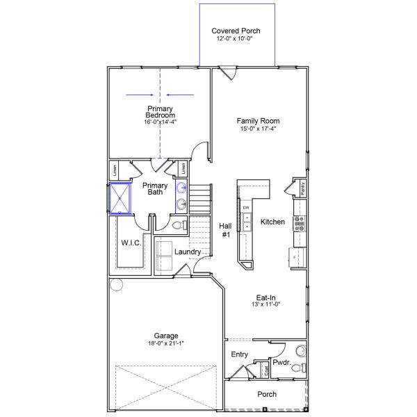 2D floor plan layout of this home in Winston Point, Gilbert, SC (Image 3). 2D floor plan layout of this home in Winston Point, Gilbert, SC (Image 3).