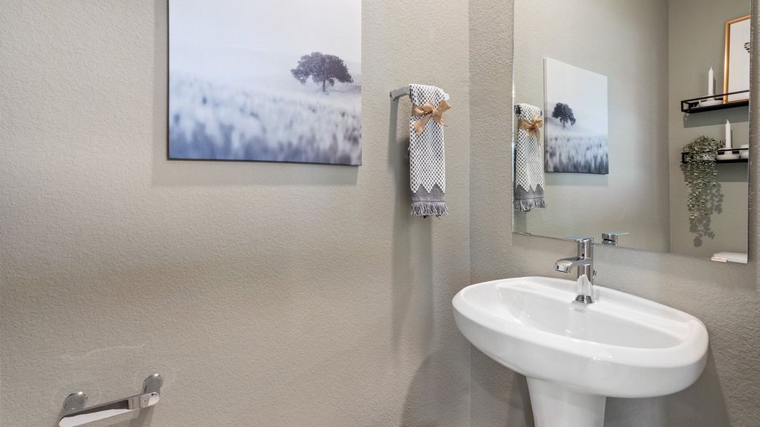 Furnished interior view inside a new home in Avery Centre, Round Rock (Image 40).