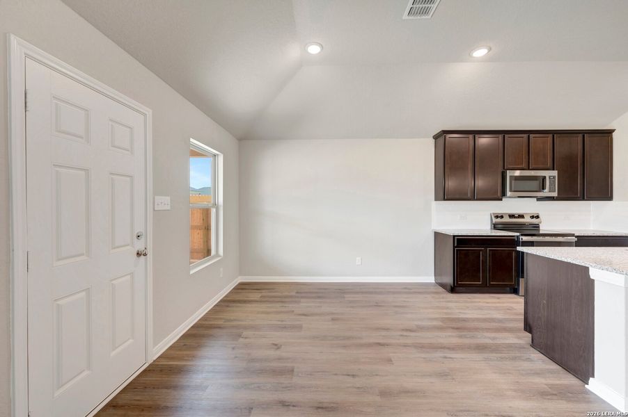 Furnished interior view inside a new home in Greenspoint Heights, Seguin (Image 11).