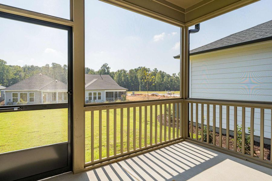 The Darien - Covered Porch