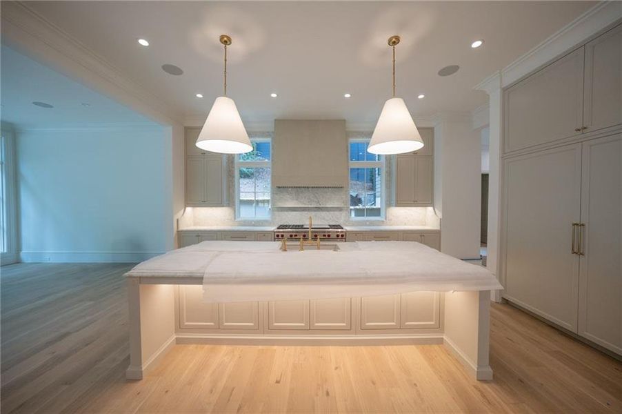 Furnished interior view inside a new home in Blue Heron Walk, Atlanta (Image 8).
