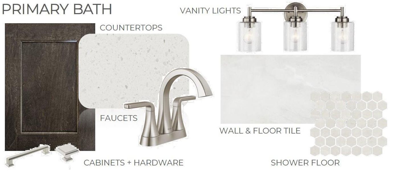 Sample of building materials used in homes in Evergrove, Richmond (Image 35).