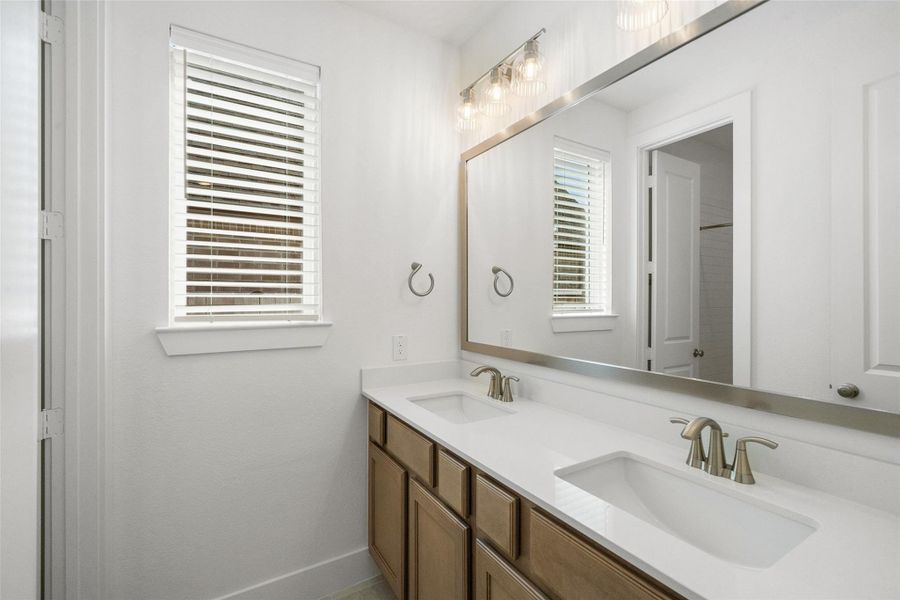 Furnished interior view inside a new home in Woodforest, Montgomery (Image 22). Furnished interior view inside a new home in Woodforest, Montgomery (Image 22).