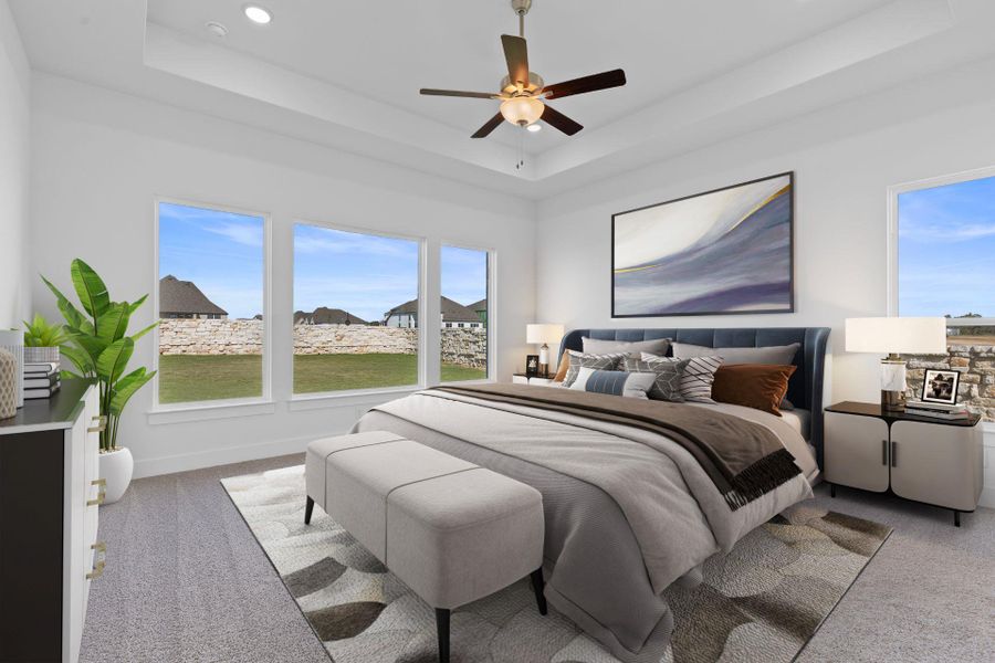 Primary Bedroom - Virtually Staged Primary Bedroom - Virtually Staged