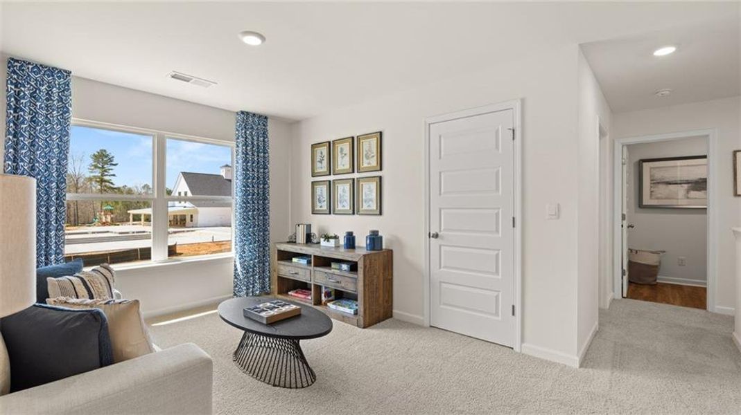Furnished interior view inside a new home in Kingston Ranch at Lake Oconee, Buckhead (Image 12).