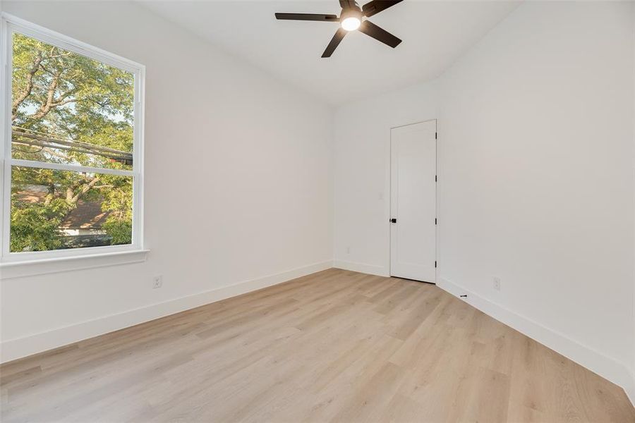 #3 Bedroom with ceiling fan