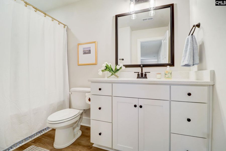 Furnished interior view inside a new home in Raglins Creek, Lugoff (Image 14). Furnished interior view inside a new home in Raglins Creek, Lugoff (Image 14).
