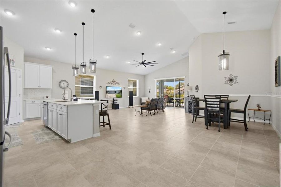 Furnished interior view inside a new home in , Palm Coast (Image 5).