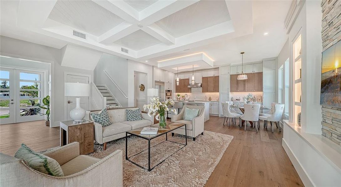 Furnished interior view inside a new home in , Bradenton (Image 9).
