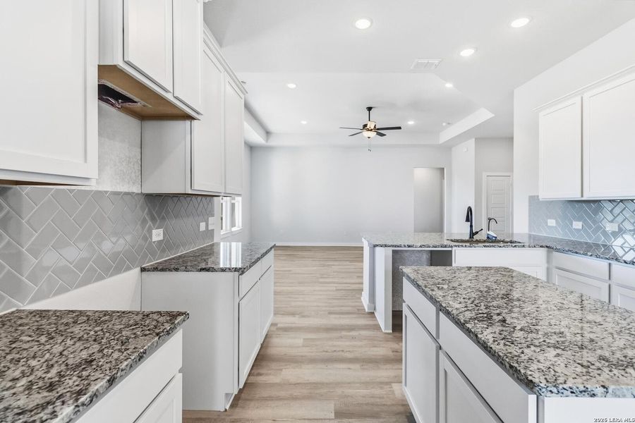 Furnished interior view inside a new home in Lonesome Dove, San Antonio (Image 12).