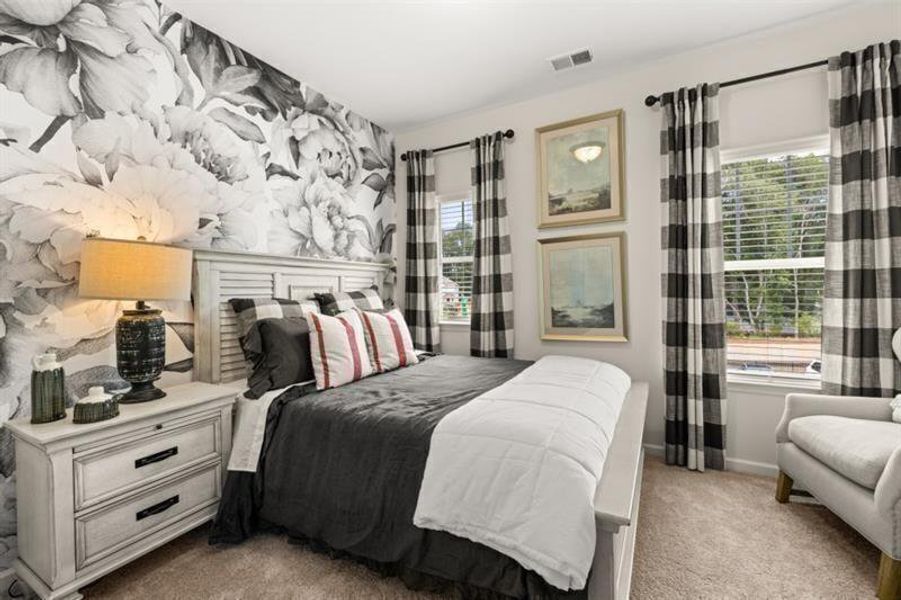 Furnished interior view inside a new home in Jameson Towns, Villa Rica (Image 32).