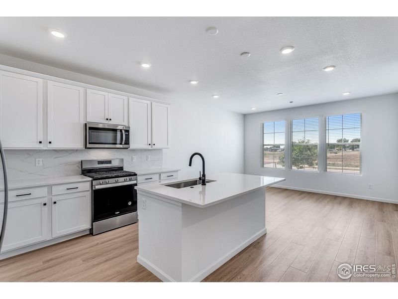 Furnished interior view inside a new home in , Berthoud (Image 8).