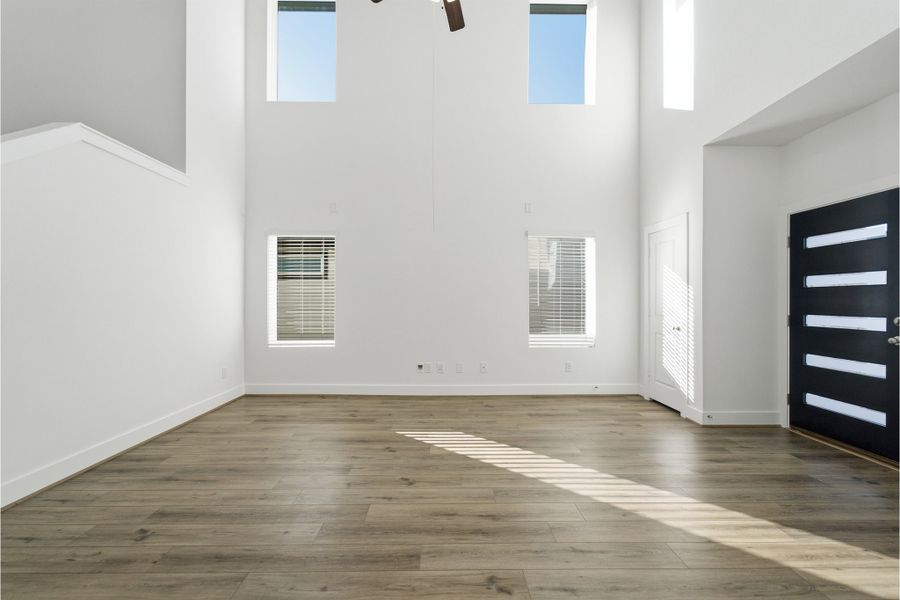 Representative unfurnished interior of a home built from the Alder by CastleRock Communities in Notting Hill, Converse (Image 14).