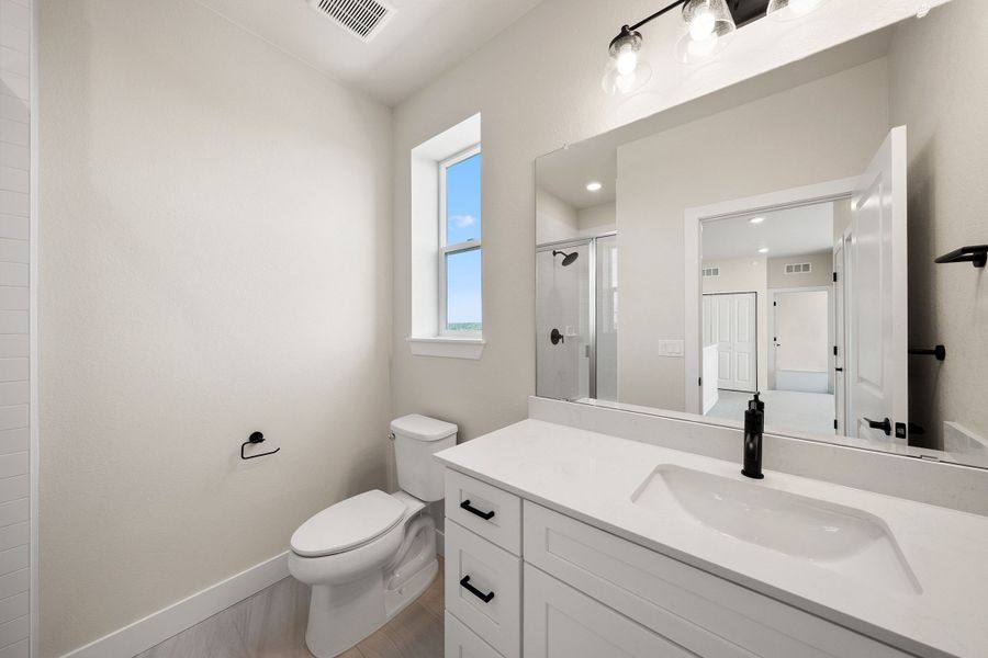 Furnished interior view inside a new home in Berkeley Villas, Denver (Image 9). Furnished interior view inside a new home in Berkeley Villas, Denver (Image 9).