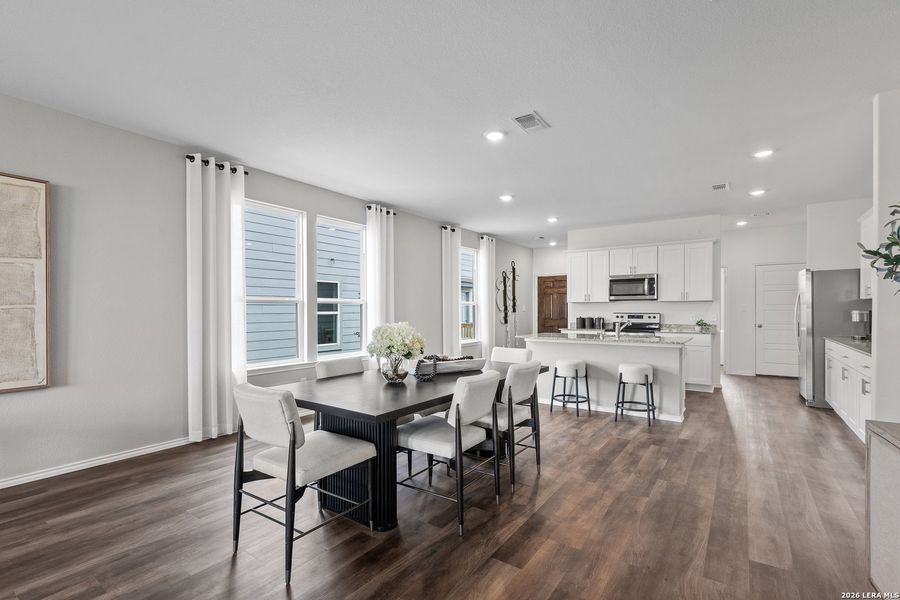 Furnished interior view inside a new home in Dove Song, Marion (Image 23).