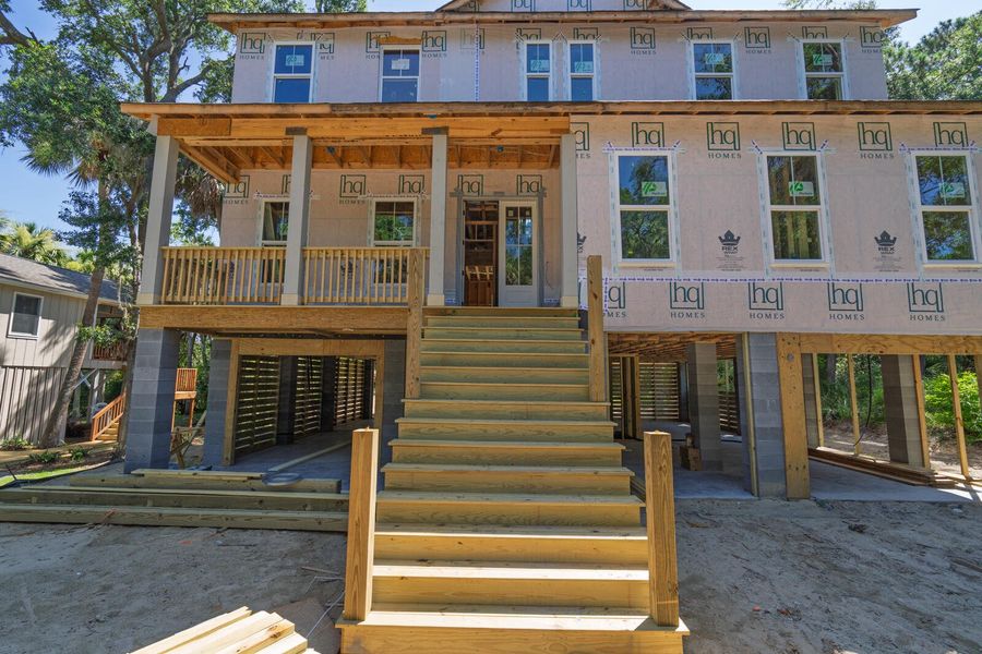 In-progress construction of a new home in , Edisto Island, SC (Image 8). In-progress construction of a new home in , Edisto Island, SC (Image 8).