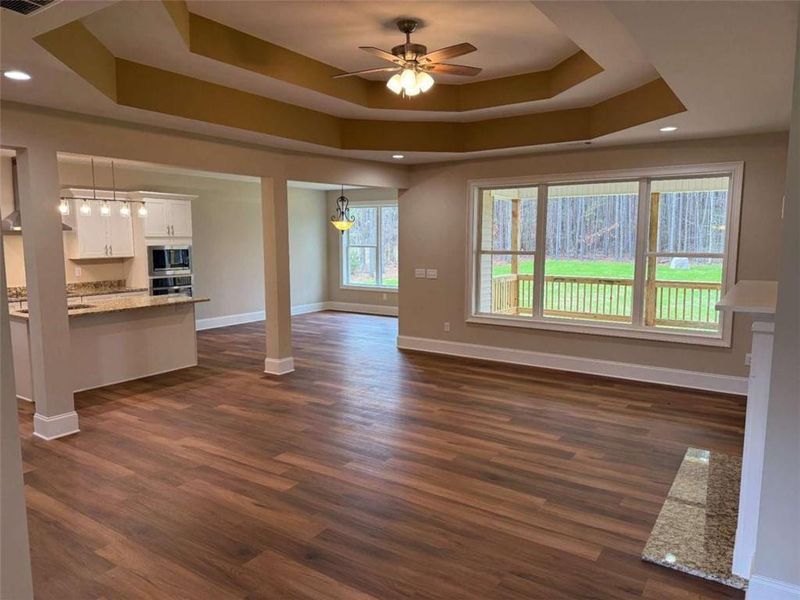 Spacious, unfurnished interior of a new home in , Mansfield (Image 25).