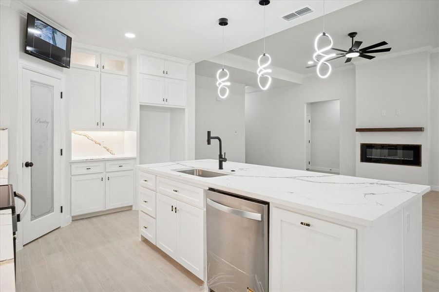 Furnished interior view inside a new home in , Trinidad (Image 12).