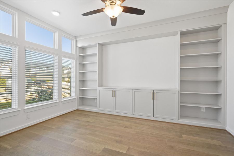 *REPRESENTATIONAL PHOTO* Secluded Study That Features Model Home Inspired Built Ins *REPRESENTATIONAL PHOTO* Secluded Study That Features Model Home Inspired Built Ins