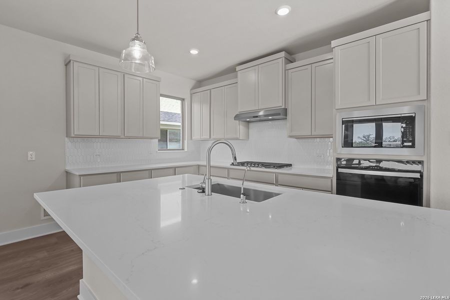 Furnished interior view inside a new home in Nopal Valley, San Antonio (Image 15).